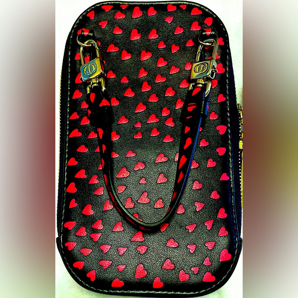 Christian Dior Navy and Red I Love Paris Tech Case, rare limited edition.